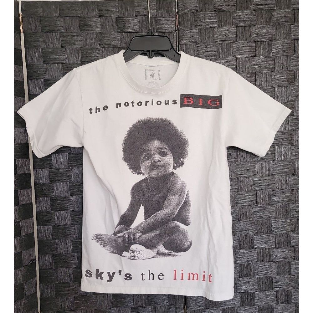 Brooklyn Mint The Sky's The Limit The Notorious Big Tee Shirt men's Small